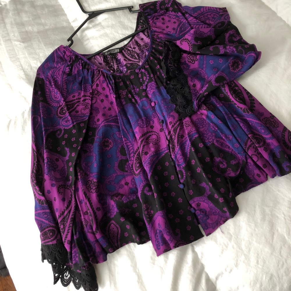 Purple cool design.